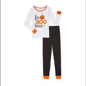 Pajamas Set Halloween Fall Size 5